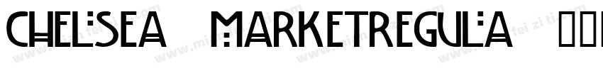 chelsea marketregula字体转换